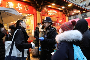 倫敦唐人街華人集會釀衝突 至少一人被捕