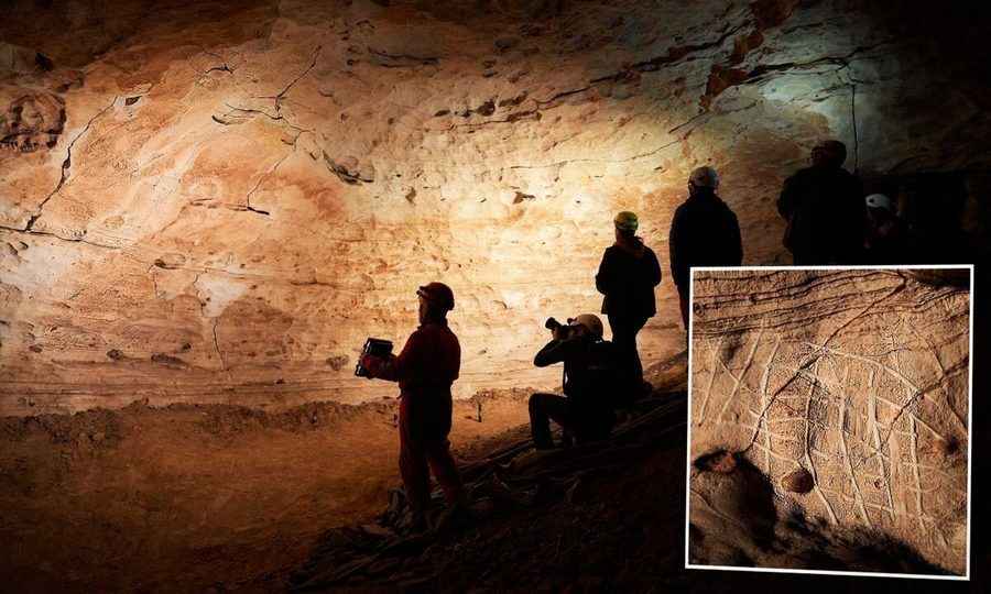 西班牙史前洞穴重見天日 繪有上百幅獨特壁畫