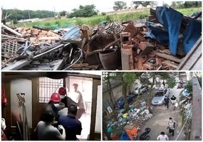 江蘇公民遭百逾不明人士毆打綁架 房屋遭強拆