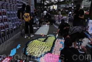 組圖：連儂牆回顧「反修例」大事記