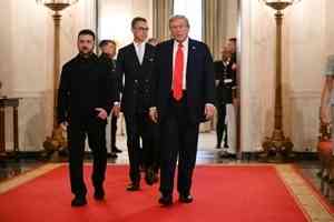 特朗普稱正安排普京與澤連斯基會面