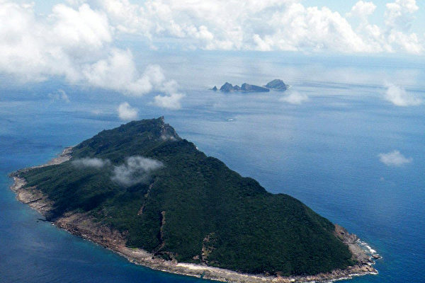 國海上有爭議的島嶼，圖為釣魚台。（JIJI PRESS/AFP）