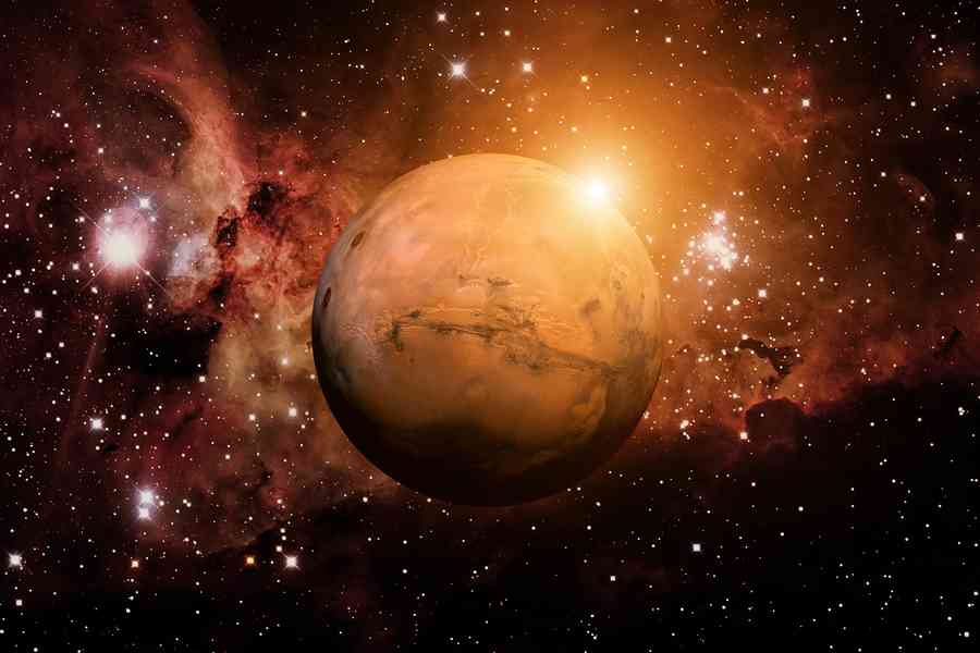 火星表面現城市大小「蝴蝶」圖案 傳遞何訊號