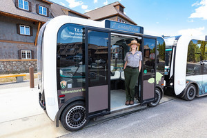 無人駕駛車首次亮相黃石公園 免費試坐至8月