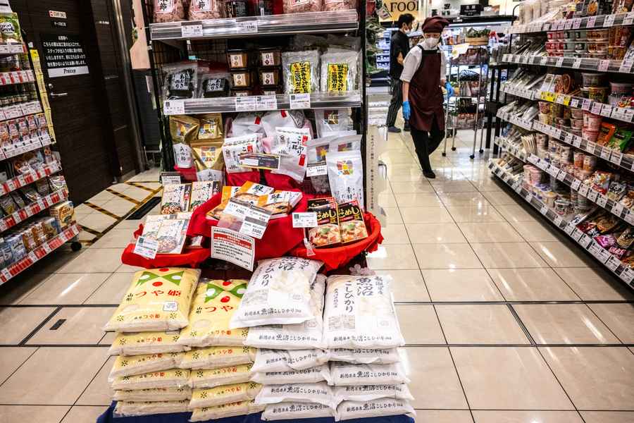 日本4月核心CPI年升3.5% 米價飆漲近倍