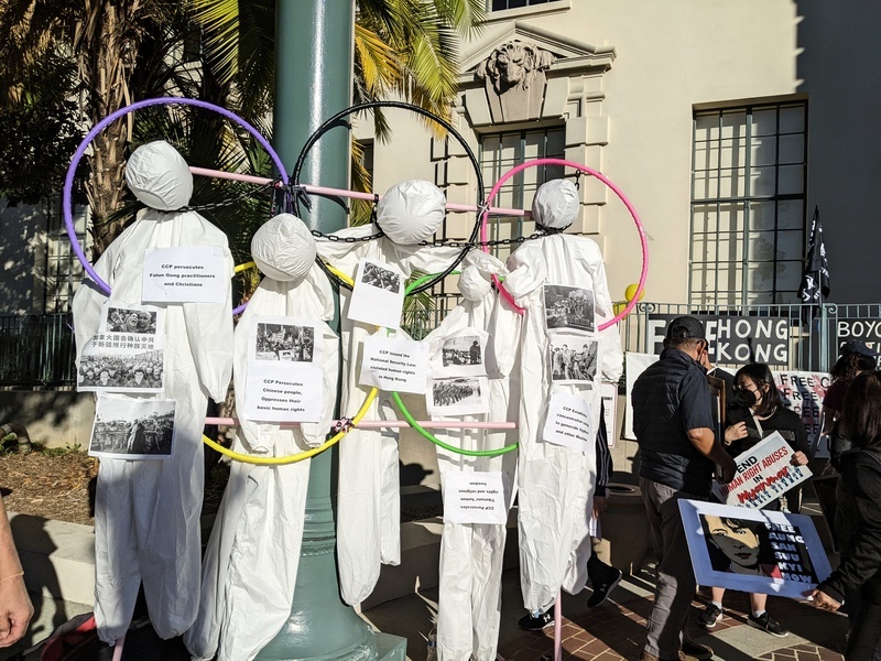 洛杉磯「奶茶聯盟」挺人權 抵制北京冬奧