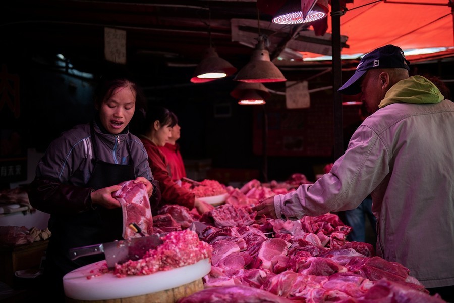 大陸豬肉價上週飆漲4.1% 牛羊肉價皆漲