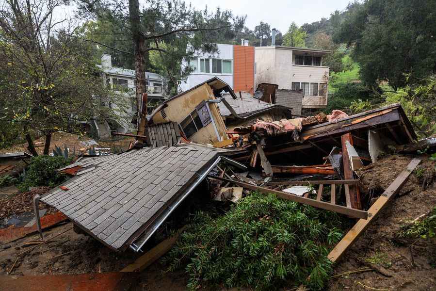 美國加州歷史性風暴 帶來近百億美元損失
