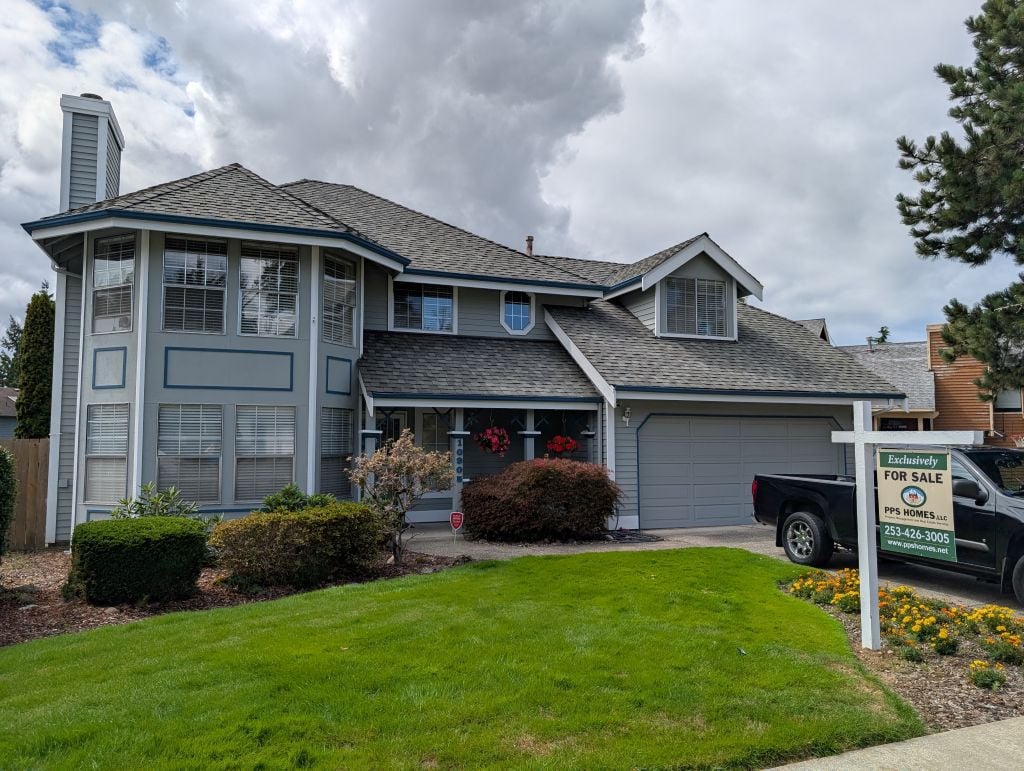 圖為華盛頓州一待售房屋。(舜華/大紀元)