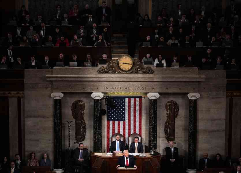 【持續更新】特朗普對第二任期首場國情咨文