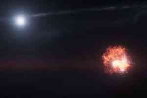 哈勃望遠鏡首次觀測到恆星附近微行星相撞