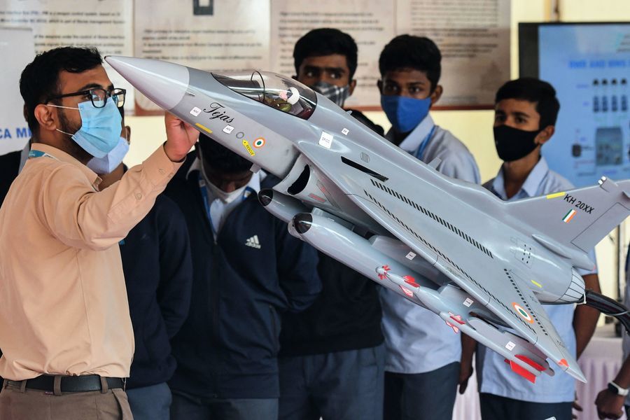 印度「驕傲之路」國防展 呈現75年成果（多圖）