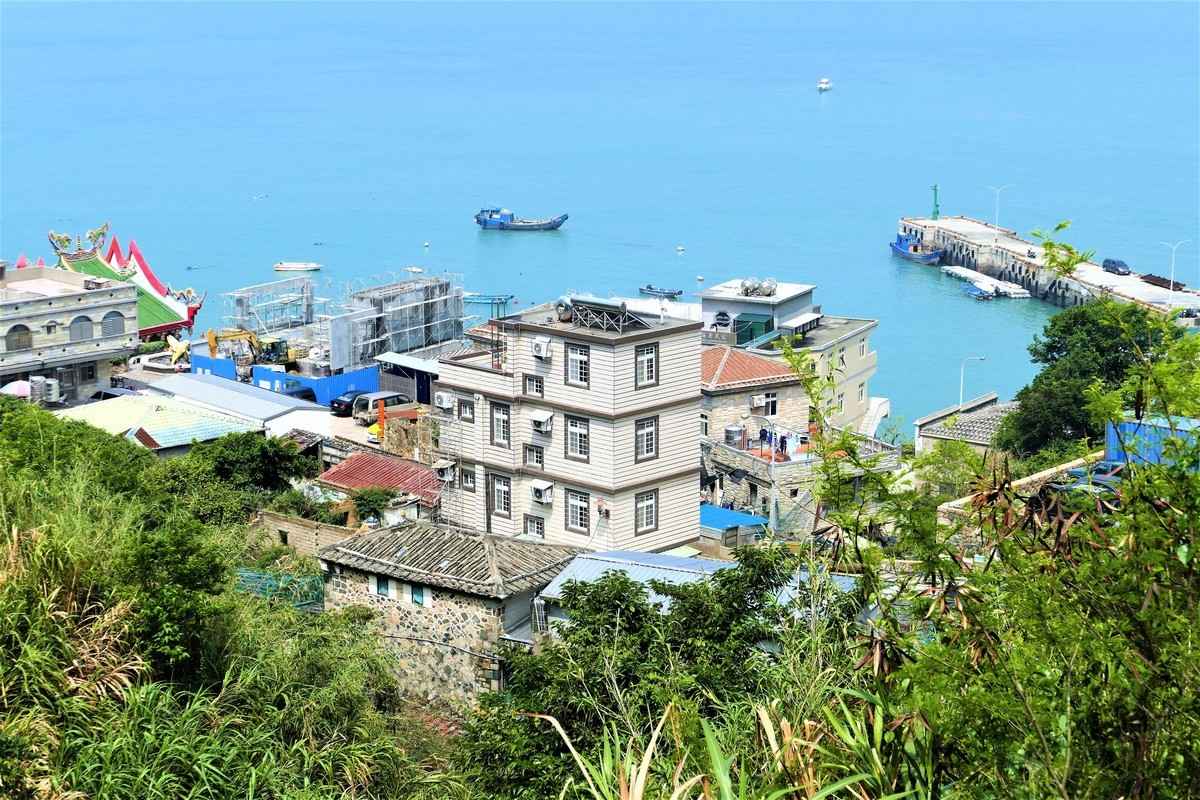北竿的橋仔漁村是台灣距離中國福建最近的村落。（鄧玫玲／大紀元）