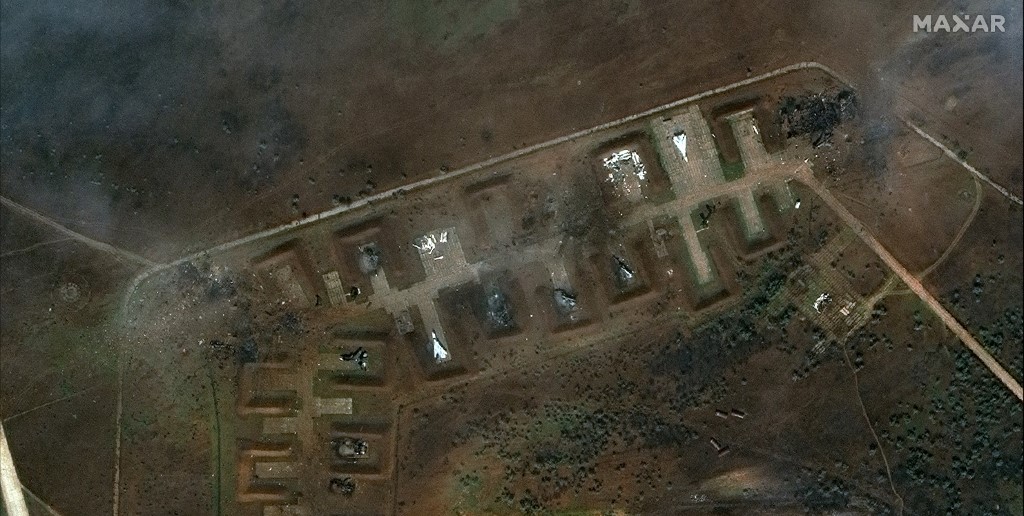 克里米亞再傳爆炸聲 俄最大軍用機場遭襲