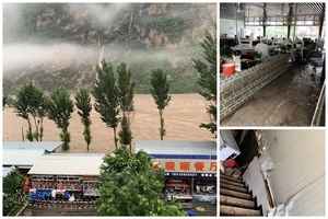 河北野三坡遭洪災 景區老闆：全靠集體自救