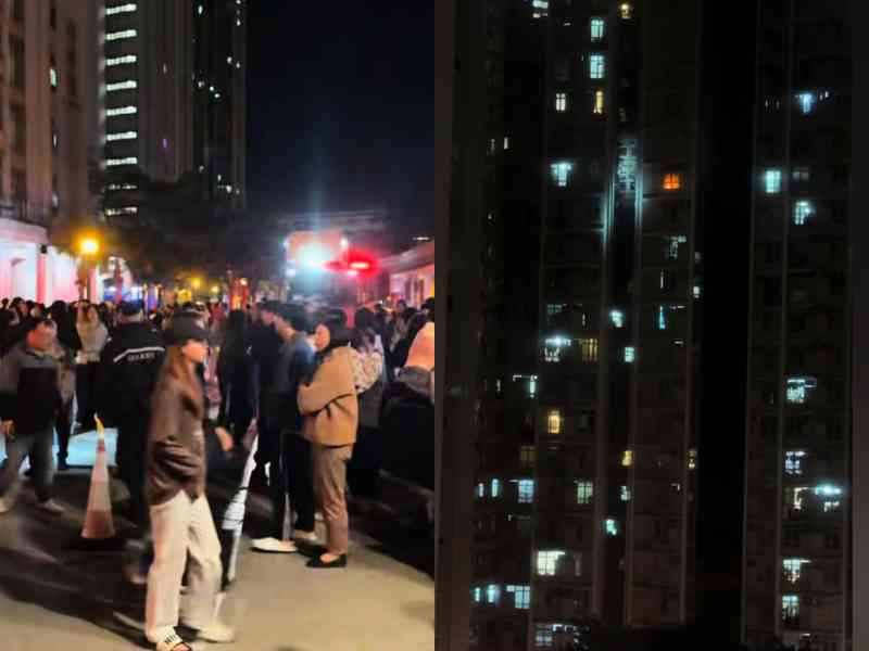 上水清河邨一單位凌晨起火 87歲女住戶吸入濃煙不適送院