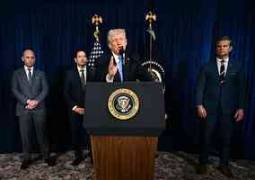 特朗普：若抗議者被殺 美國將狠狠打擊伊朗