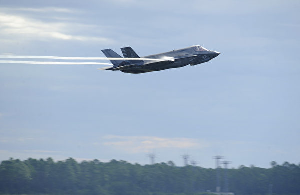 美國將8架F-35戰機從德國調往「北約東翼多個戰鬥位置」。（Senior Airman Solomon Cook/US AIR FORCE/AFP）