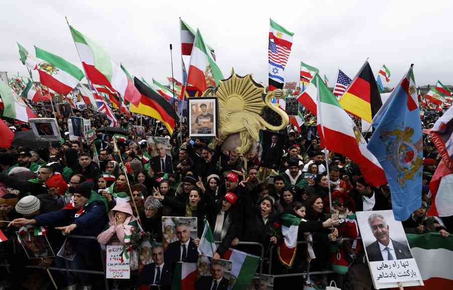  25萬伊朗人聚慕尼黑 王儲演講籲國際支持