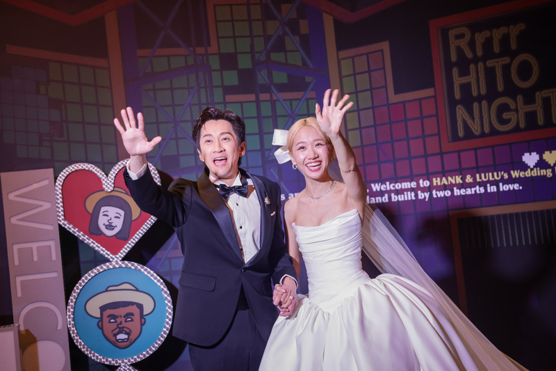 Lulu陳漢典婚禮現場大咖雲集 誓詞感動眾人