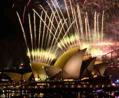 【圖輯】跨年煙花慶典望澳人團結 悉尼率先邁入2026