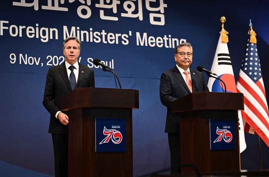 美日韓外長譴責北韓發射衛星 威脅區域穩定