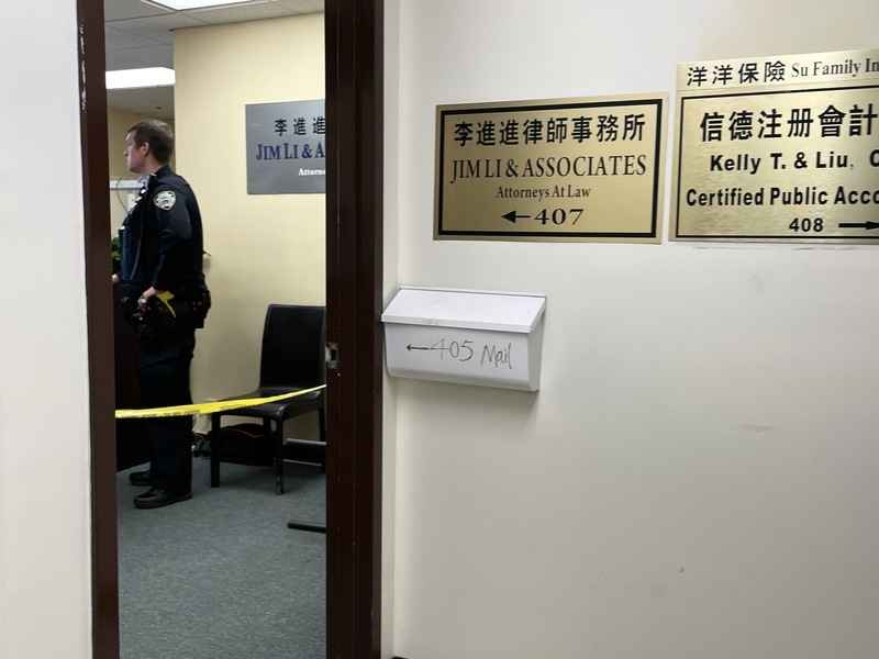 六四學運領袖李進進律師 在辦公室被刺身亡