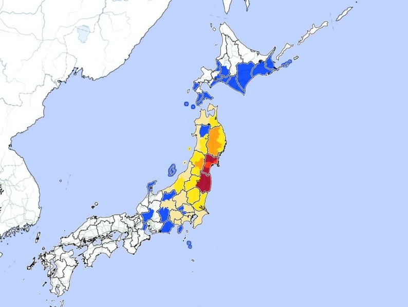 【突發】日本東北部發生規模7.3級地震 發海嘯警報