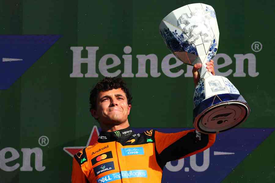 F1荷蘭站：羅禮士連續兩站登上最高領獎台
