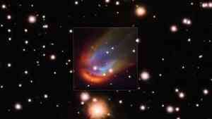 天文學家在死亡恆星周圍發現神秘衝擊波