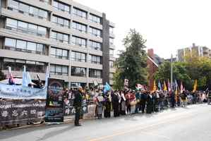 多倫多9社團十一集會遊行 籲終結中共