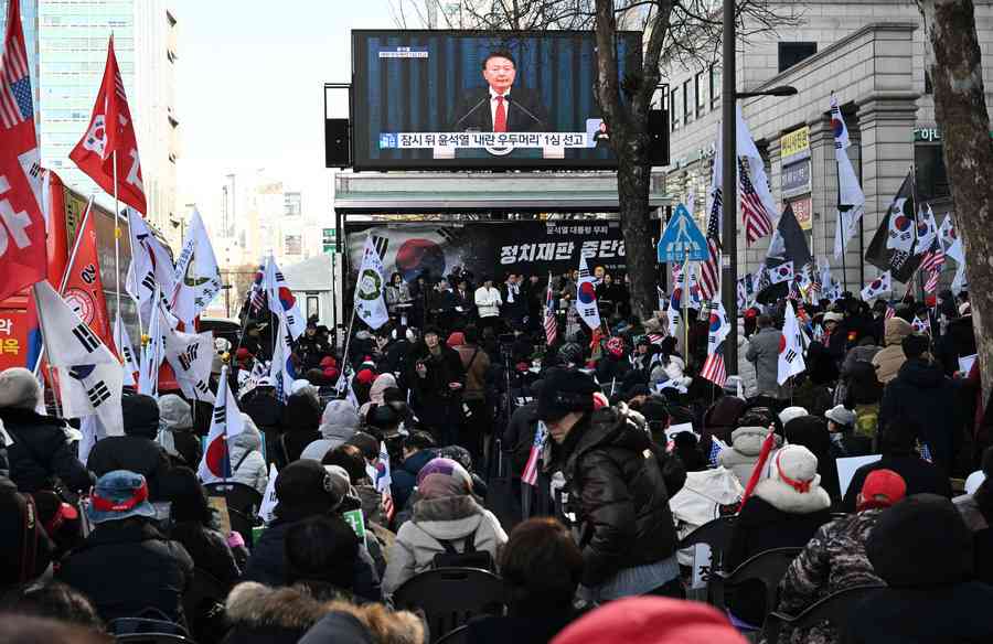 韓法院裁定尹錫悅內亂罪成 一審判囚終身