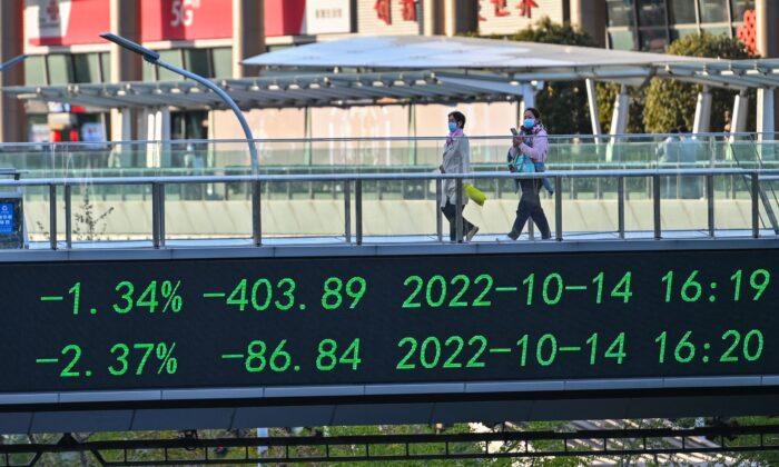 逃離大陸股市 外資8月份拋售潮創紀錄