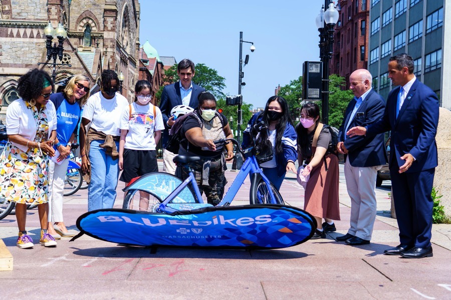 Bluebikes共享單車慶10周年 單日行程數破紀錄