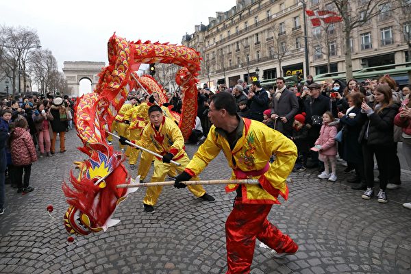 【圖輯】中國新年到 世界多國張燈結綵迎龍年