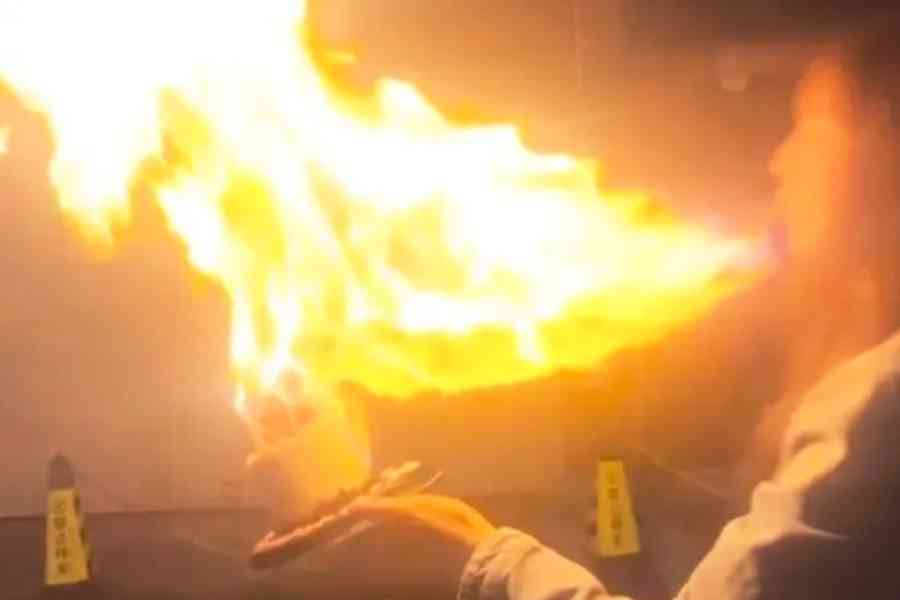 仿噴火蛋糕玩法被燒傷 大陸女星王添羽怒批小紅書