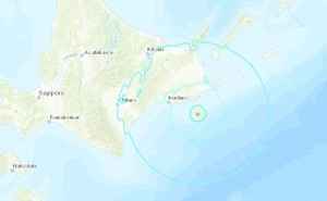 日本北海道發生6.1級地震