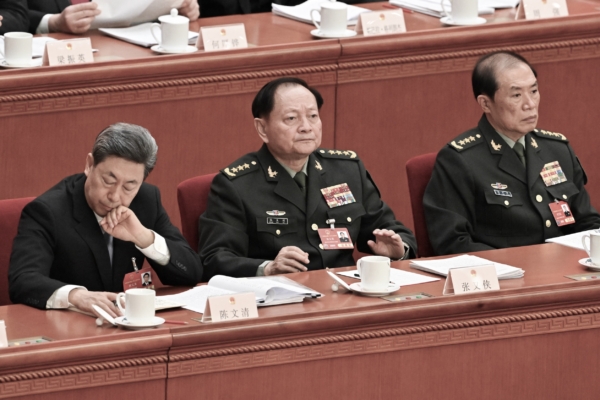 中共二十大後十八名上將被查二十上將「失蹤」