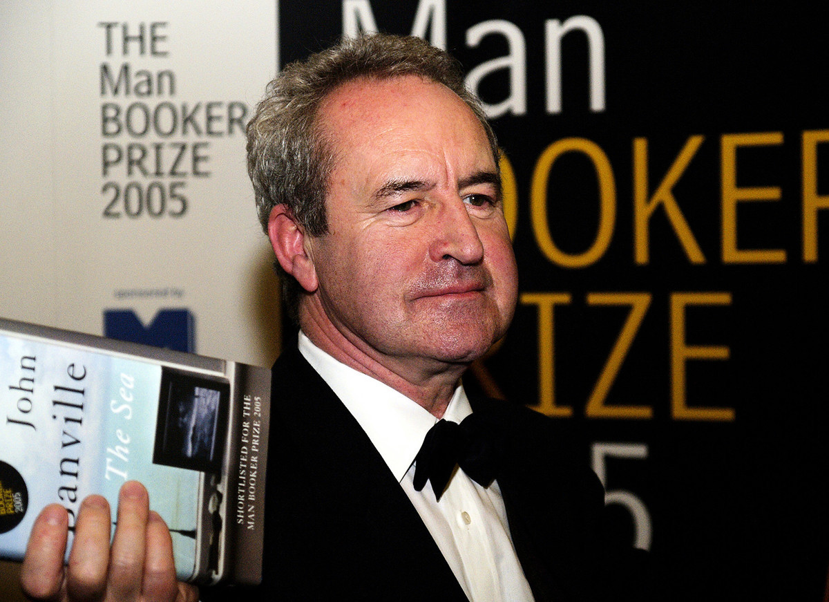 愛爾蘭名作家約翰·班維爾（John Banville）曾於2005年獲得布克獎（Booker Prize）。（MAX NASH / AFP）