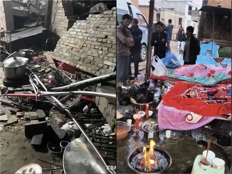 葬禮上圍牆倒塌6人亡 家屬遭雲南官方噤聲