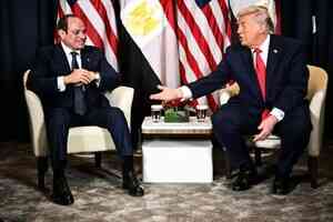 特朗普籲埃及和埃塞俄比亞解決尼羅河大壩爭端