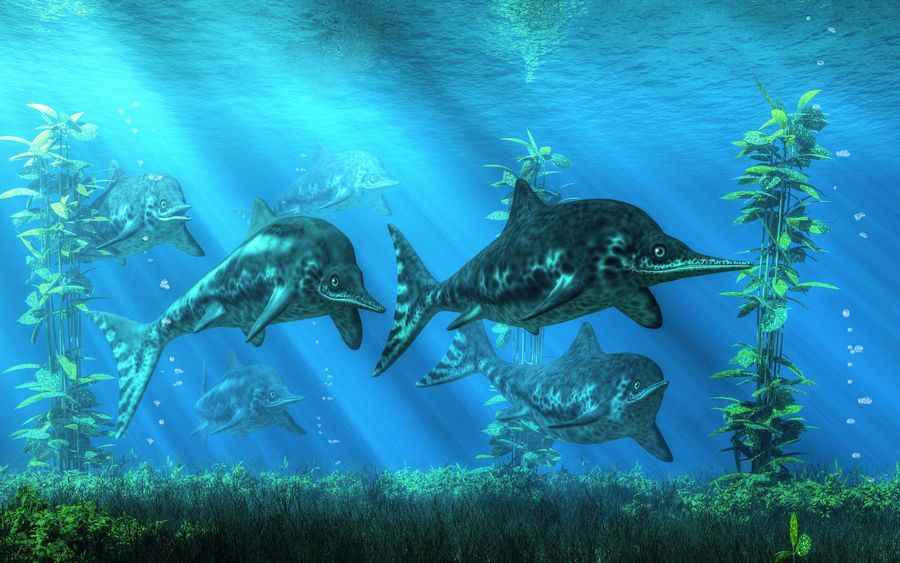 重大突破 英國出土25米長遠古巨型魚龍化石