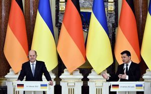 德國總理出訪克蘭：已準備與俄羅斯認真對話