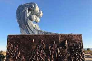 陳維明《大逃港》雕塑落成揭中共人權迫害史實