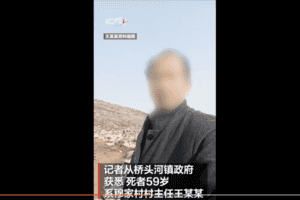 湖南村主任開會時與村幹部起爭執 突然身亡