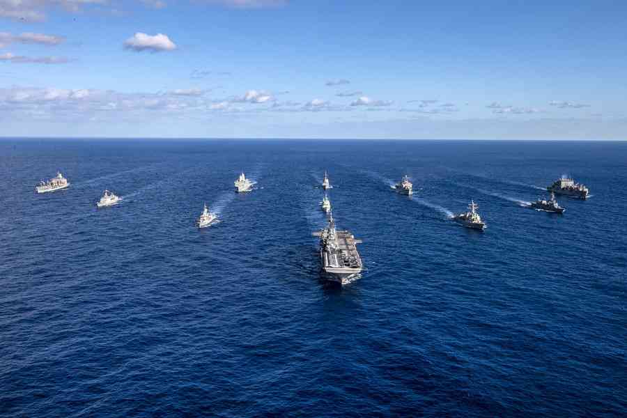 戰略飛躍 美日澳簽署歷史性海軍後勤協議