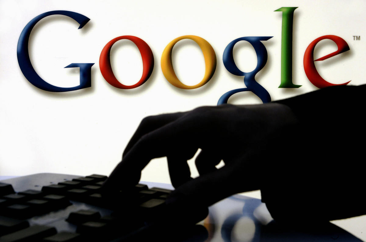 谷歌搜尋引擎現在有了以日期篩選搜尋結果的功能。圖為谷歌的logo。（TORSTEN SILZ/AFP/Getty Images）
