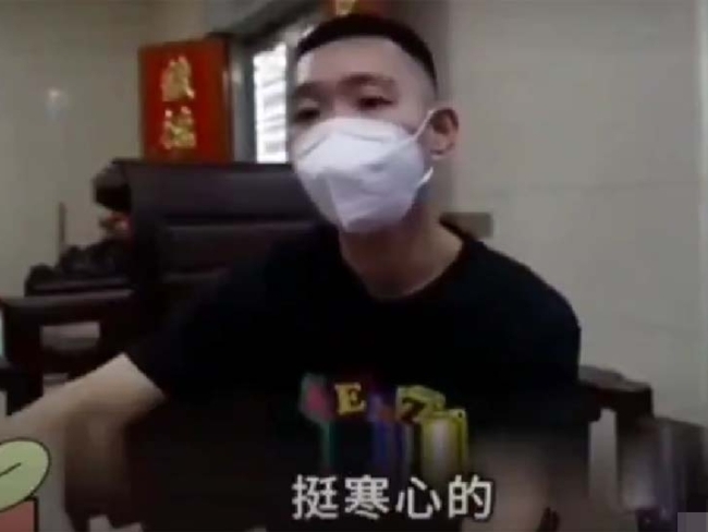 一名大陸退役武警自曝,曾被騙到緬甸電詐園區,逃出後向中共領事館求助卻被漠視,讓他很「心寒」。(影片截圖)