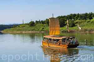 南韓坡州黃布帆船 再現遠古風華（多圖）