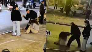 河南15歲少女遭一對夫婦當街暴打 引全網憤怒